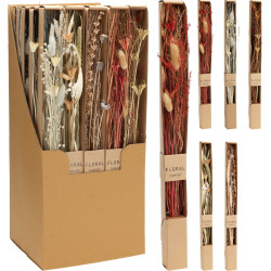 Αποξηραμένα Λουλούδια ArteLibre Σε Συσκευασία Δώρου 4.5X4.5x60cm Σε 5 Ποικιλίες
