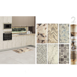 Χαλί Απορροφητικό Πολύχρωμο Πολυεστέρας 100x50x0.4cm Σε 6 Σχέδια