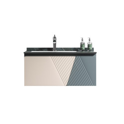 ΣΕΤ ΠΑΓΚΟΥ VICTORIA 80 cm PLYWOOD χρ.BEIGE/PETROL S3BVIC080BEPE