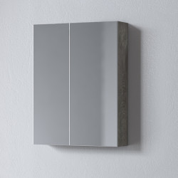 Καθρέφτης OMEGA BERLIN 50 3MOM050ΒENW Με Ντουλάπια 48x15x65cm