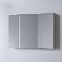 Καθρέφτης OMEGA GREY OAK 120 3MOM120GO0W με ντουλάπια 120x14x65cm