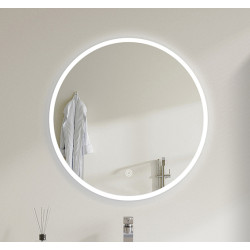 Καθρέφτης EVELYN  Στρόγγυλος LED 60X60 3MEVE060LED
