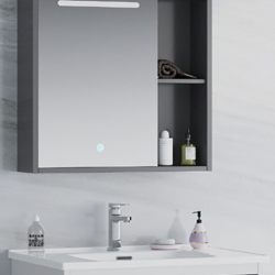 Καθρέφτης ISABEL LED 60cm. χρ. ANTHRACITE κωδ. 3MISA060AN