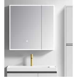 Καθρέφτης SARON LED 80cm χρ. LIGHT GREY κωδ. 3MSAR080WH