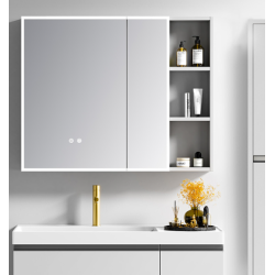 Καθρέφτης SARON LED 100cm χρ. LIGHT GREY κωδ. 3MSAR100WH