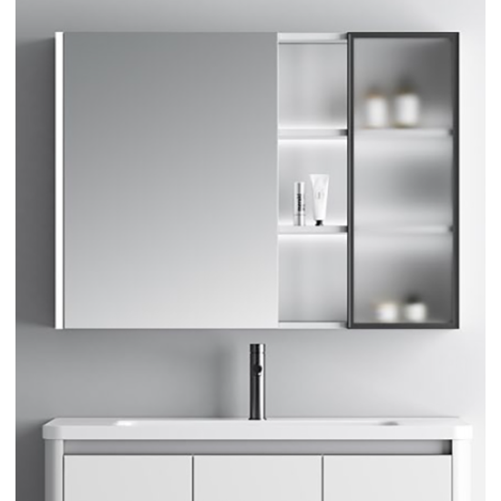 Καθρέφτης DIONE 100cm χρ. WHITE κωδ. 3MDIO100WH