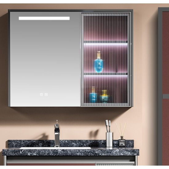 Καθρέφτης ERIETE LED 90cm χρ. ANTHRACITE κωδ. 3MERI090ANΤ