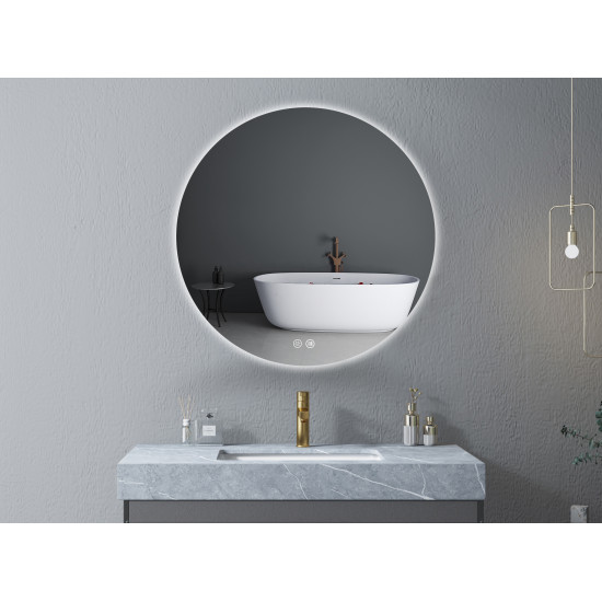 Καθρέφτης MERILYN LED φ80 κωδ. 3MMER8080LED