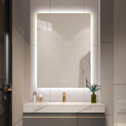 Καθρέφτης LED L-01 60x80cm κωδ. 0762-L-01