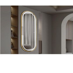 Καθρέφτης LED Τοίχου F-02 Οβάλ 60x160cm κωδ. 0762-F-02