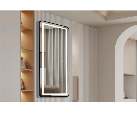 Καθρέφτης LED Τοίχου F-01 Στενόμακρος 60x160cm κωδ. 0762-F-01