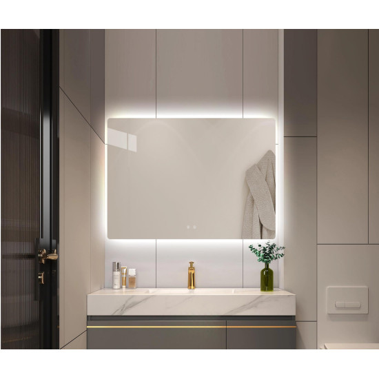 Καθρέφτης LED L-02 100x70cm κωδ. 0762-L-02 (10 τμχ) Καθρέφτης LED L-02 100x70cm κωδ. 0762-L-02 (10 τμχ)