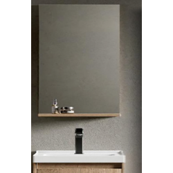 Καθρέφτης REA 50cm. χρ. CAPUCCINO κωδ. 3MREA050CAP