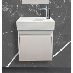 Σετ Πάγκου KAREN 45cm χρ.WHITE S3BKAR045WH