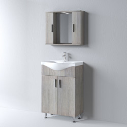 Έπιπλο Μπάνιου Σύνθεση IRENE 65 Άρμονι Πάγκο 61x34x83cm 9SIR065HND