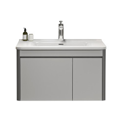 ΣΕΤ ΠΑΓΚΟΥ YVONNE 60cm χρ.GREY S3BYVO060GR