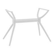 Βάση τραπεζιού Herno pakoworld λευκό pp 106x61x73εκ